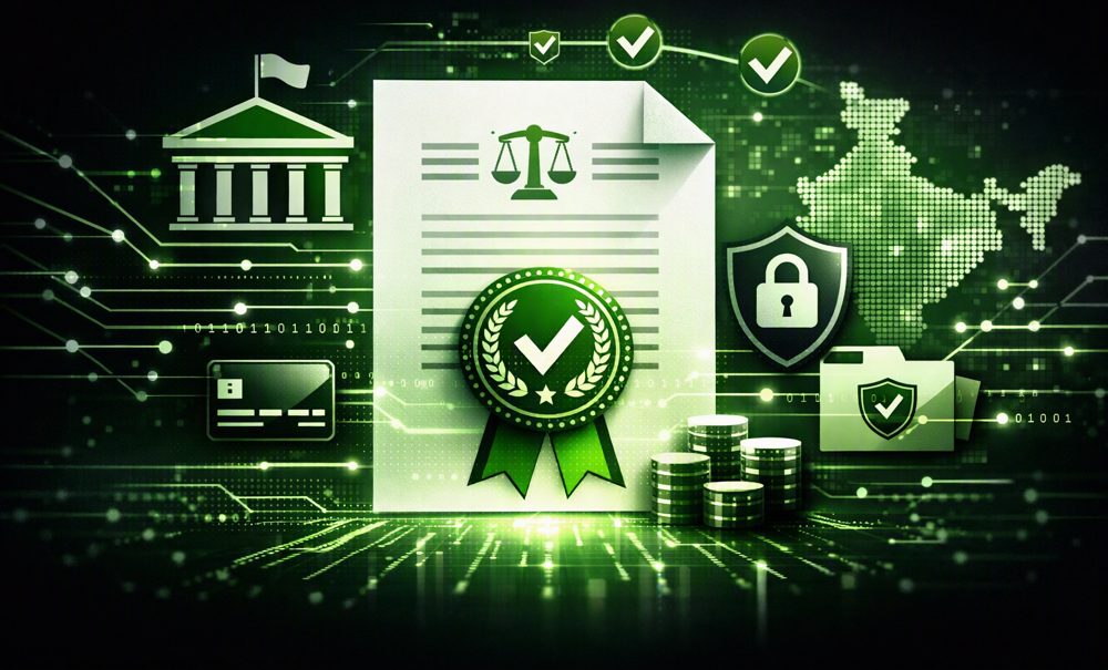 A digitally signed document with a verified certificate seal